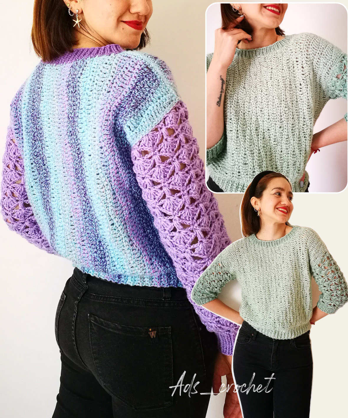 Sweater Cielo – Curso online de tejido