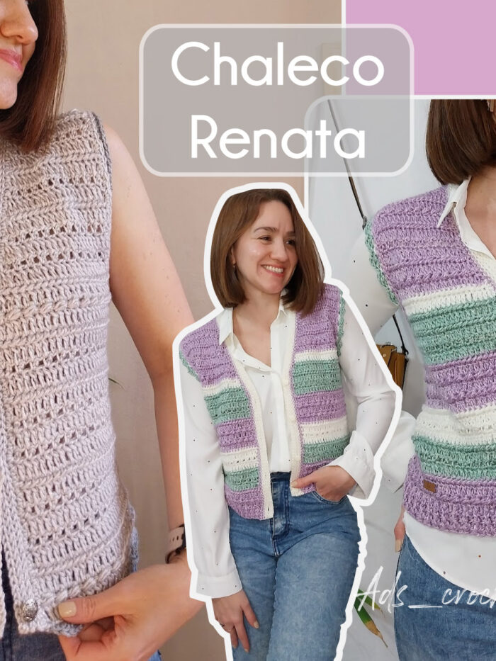 Chaleco RENATA - Guía de tejido online