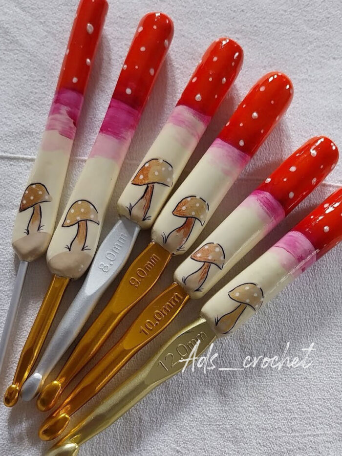 Agujitas Artesanales Fungi - Muy pocas en stock!