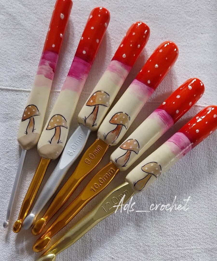 Agujitas Artesanales Fungi - Muy pocas en stock!