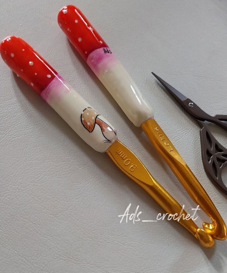 Agujitas Artesanales Fungi - Muy pocas en stock! - Imagen 2