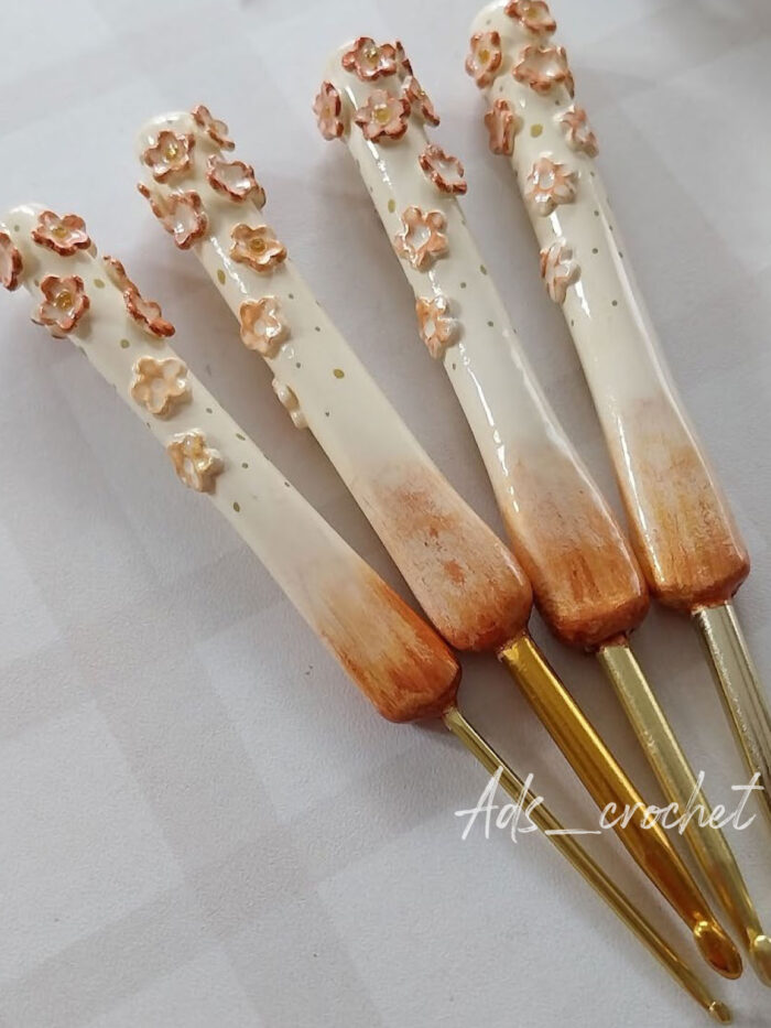 Agujitas Artesanales FLORECER "Gold"