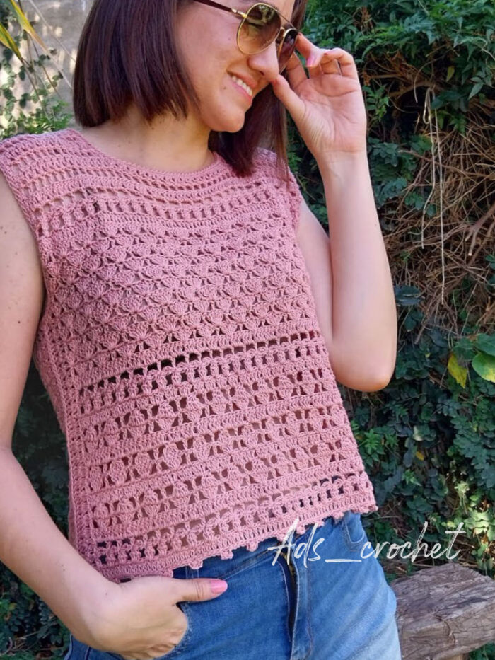 Top UMAY - Prenda tejida